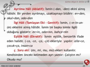 Ablatif Ne Demek | Dil Bilimi | 1 Ablatif Ne Demek