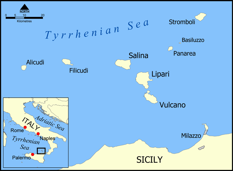 Vulcano Adası